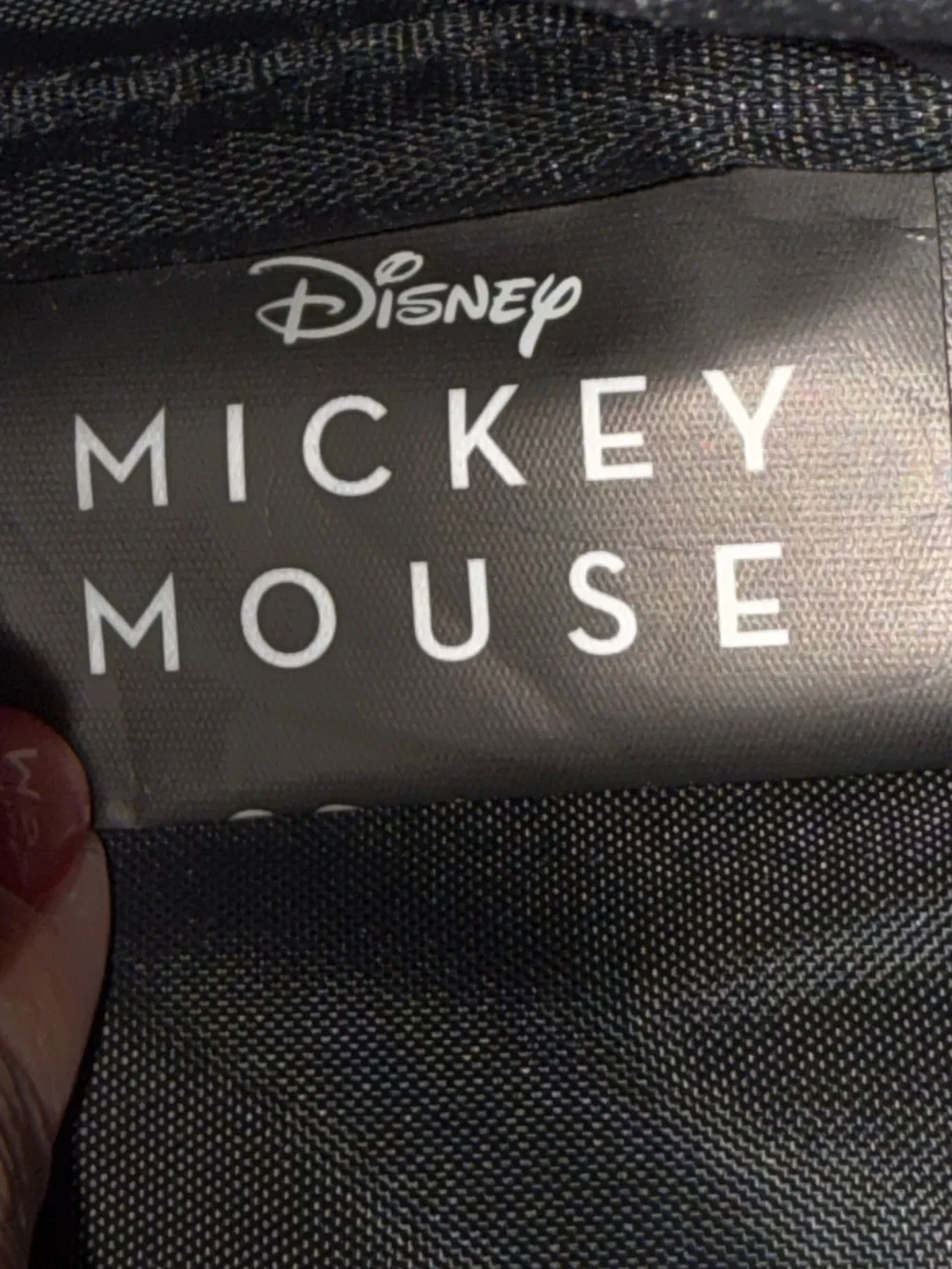 Disney Mickey & Minnie Mouse Mini Backpack Black Red Polka Dot Bioworld